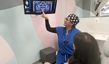 Dental exam room
