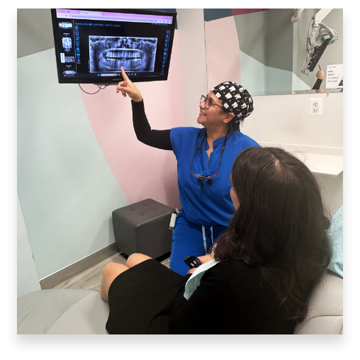 dental office with dental equipment