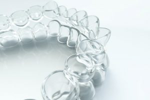 clear Invisalign aligners