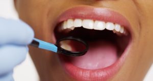 woman visiting dentist in Washington, D.C.