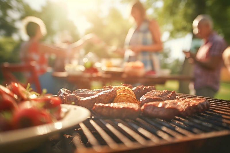 Family barbeque.